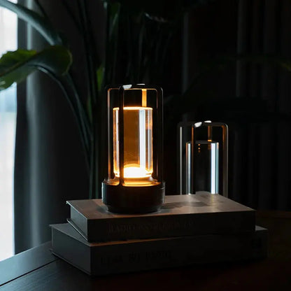 Éclat de Cristal Wireless Rechargeable Table Lamp Luxury Design