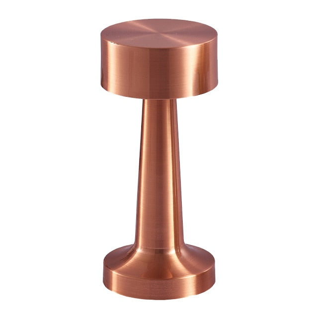 Stylish Retro LED Table Lamp with Wireless USB Charging