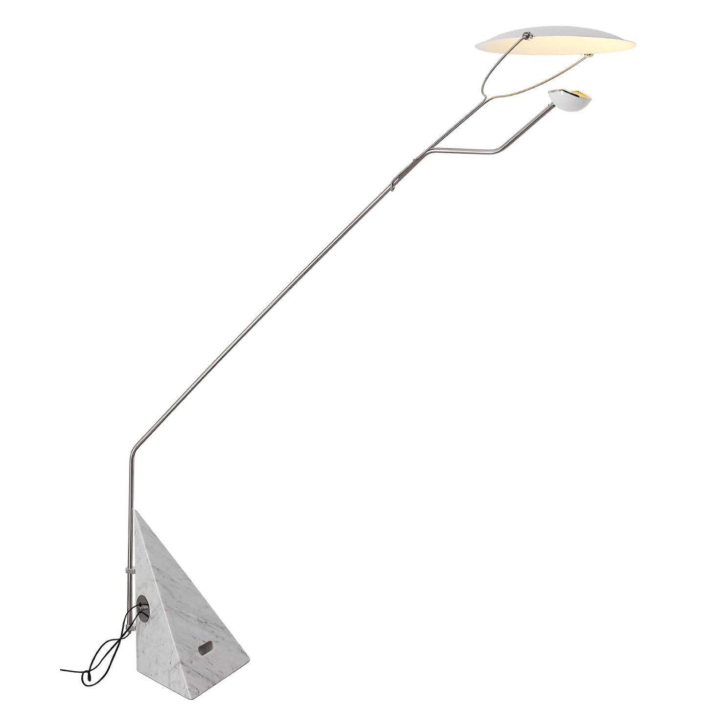 Salocchi Marble Floor Lamp with LED and Modern Design