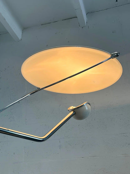 Salocchi Marble Floor Lamp with LED and Modern Design