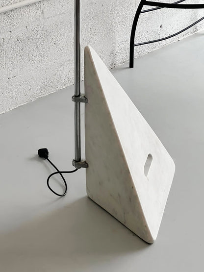 Salocchi Marble Floor Lamp with LED and Modern Design