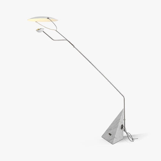 Salocchi Marble Floor Lamp with LED and Modern Design