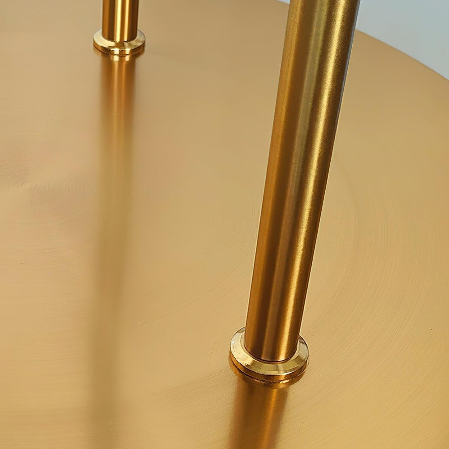 Sanfu Floor Lamp - Elegant LED Indoor Lighting, Gold Finish