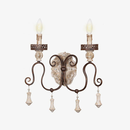 Santa Trinita Sconce Wall Light - LED, Aged Silver Finish