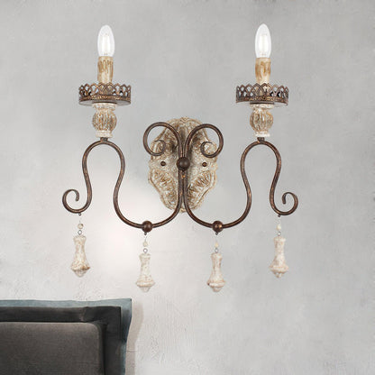 Santa Trinita Sconce Wall Light - LED, Aged Silver Finish