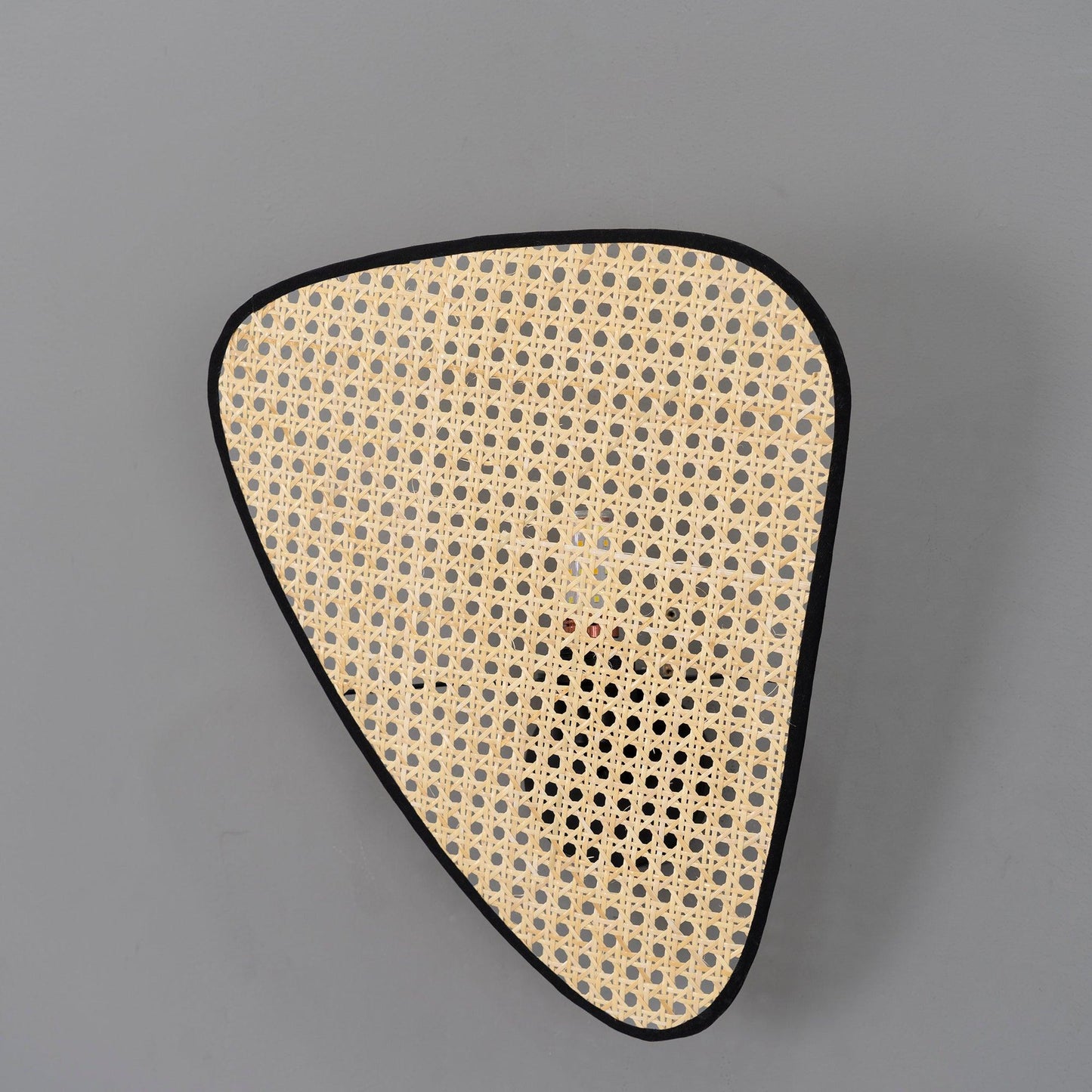 Screen Cannage Sconce Light - Vintage Bamboo Wall Fixture