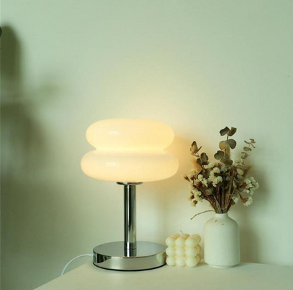 Ripple Lamp - Contemporary Glass Design, Warm Lighting