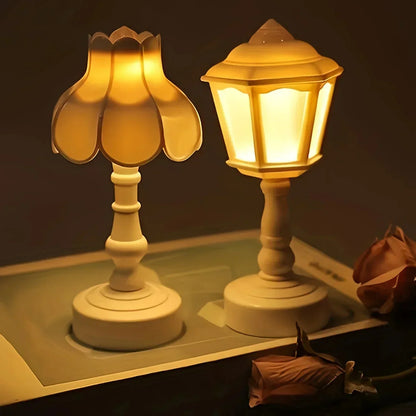 LED Rechargeable Table Lamp with Unique Design – Modern Home Lighting