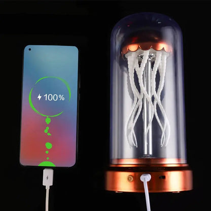 Colorful Dancing Jellyfish Lamp with Music - LED Light