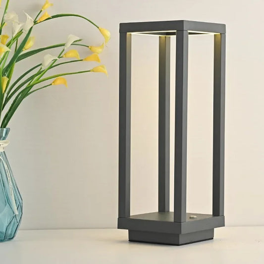 Wireless Table Lamp with Rechargeable Battery - Stylish LED Design