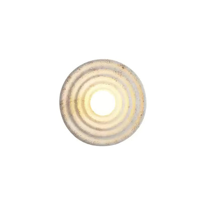 Seashell Resin Wall Lamp with LED Light - Indoor Decor