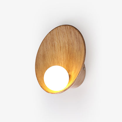 Seashell Resin Wall Lamp with LED Light - Indoor Decor