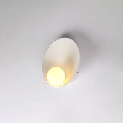 Seashell Resin Wall Lamp with LED Light - Indoor Decor