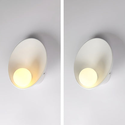 Seashell Resin Wall Lamp with LED Light - Indoor Decor