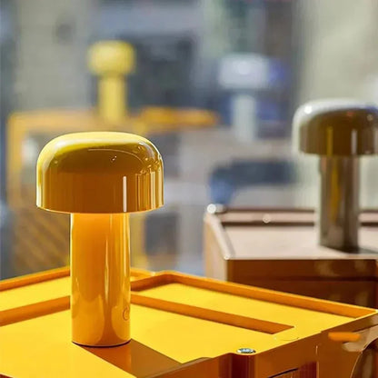 Pilz LED Rechargeable Table Lamp with Dimmable Touch Control