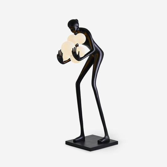 Sentinel Sculpture Floor Lamp - Elegant LED Lighting Decor