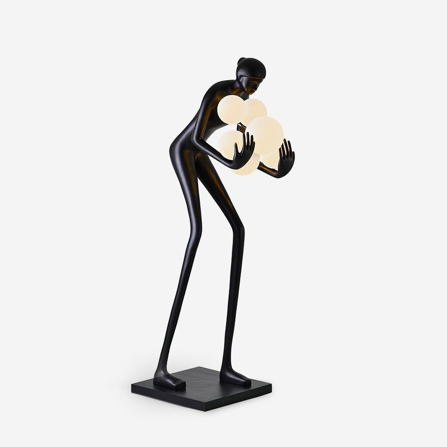 Sentinel Sculpture Floor Lamp - Elegant LED Lighting Decor