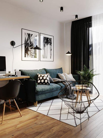 Serge Mouille Floor Lamp Three-Arm LED Indoor Lighting