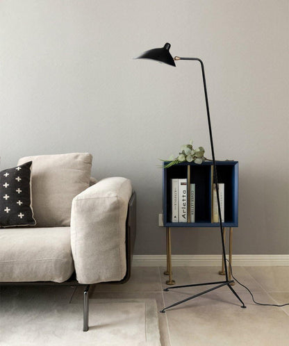 Serge Mouille Floor Lamp Three-Arm LED Indoor Lighting
