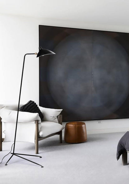 Serge Mouille Floor Lamp Three-Arm LED Indoor Lighting