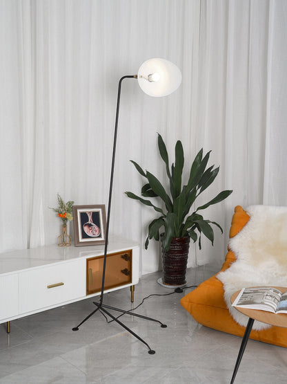 Serge Mouille Floor Lamp Three-Arm LED Indoor Lighting