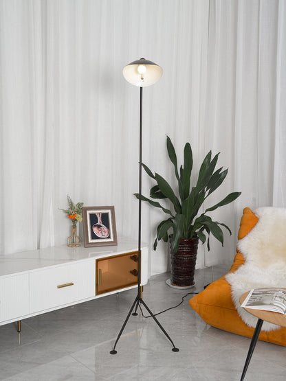 Serge Mouille Floor Lamp Three-Arm LED Indoor Lighting