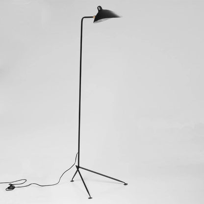 Serge Mouille Floor Lamp Three-Arm LED Indoor Lighting