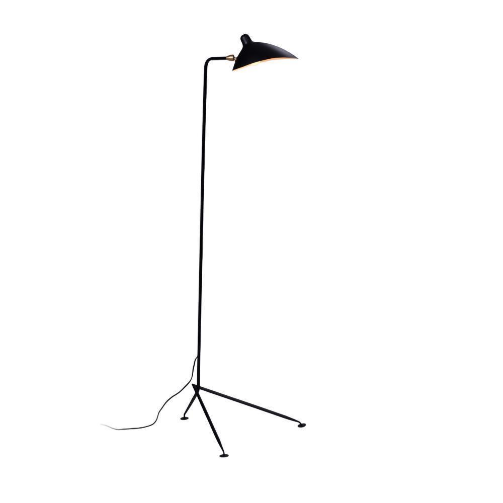 Serge Mouille Floor Lamp Three-Arm LED Indoor Lighting