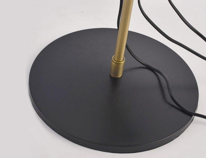 Shear Floor Lamp with Adjustable LED Shade - Indoor Lighting