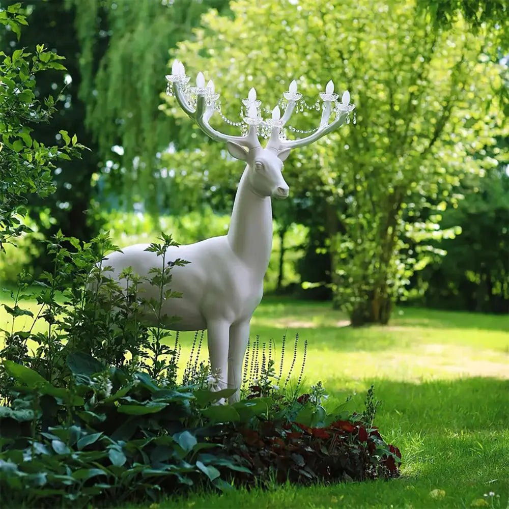 Sherwood Floor Lamp with LED Light and Deer Design