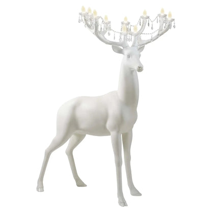 Sherwood Floor Lamp with LED Light and Deer Design