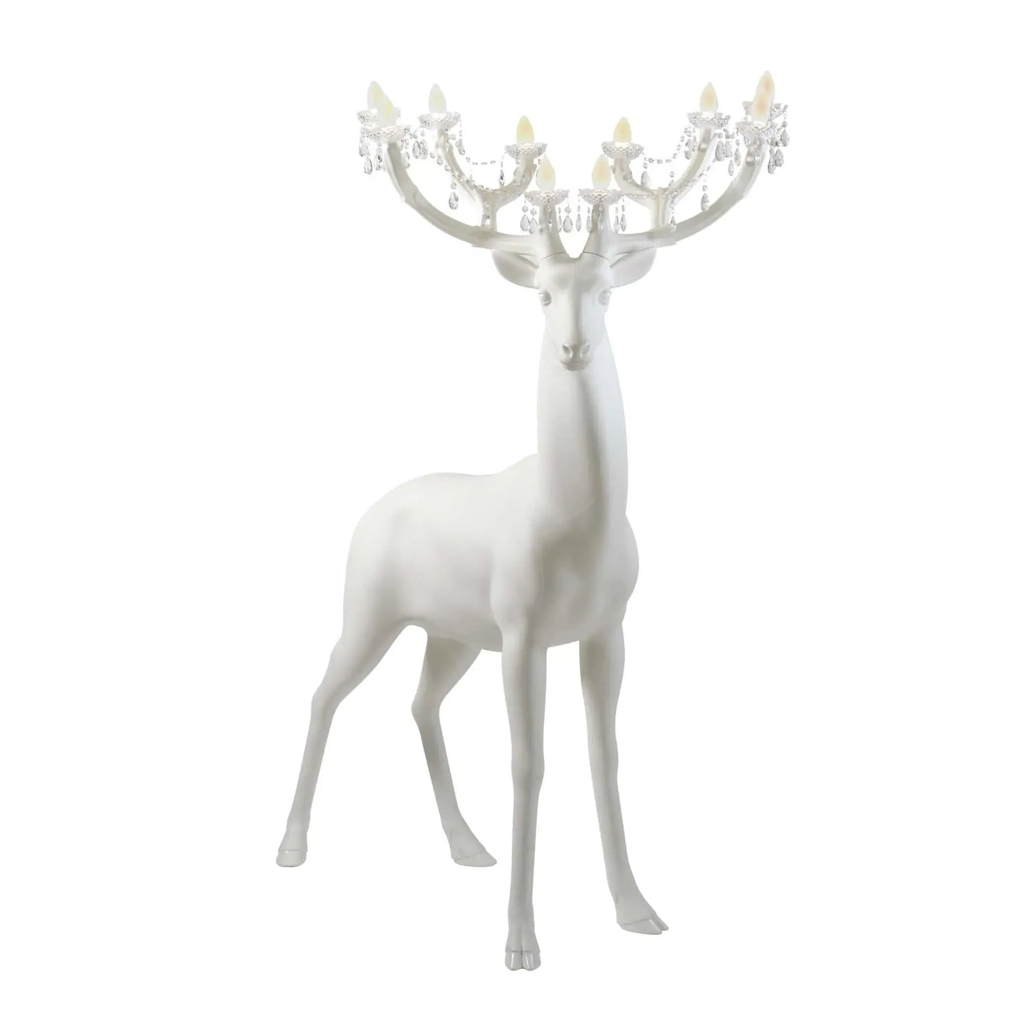 Sherwood Floor Lamp with LED Light and Deer Design