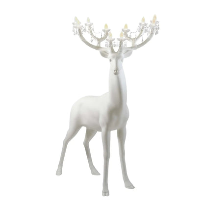 Sherwood Floor Lamp with LED Light and Deer Design