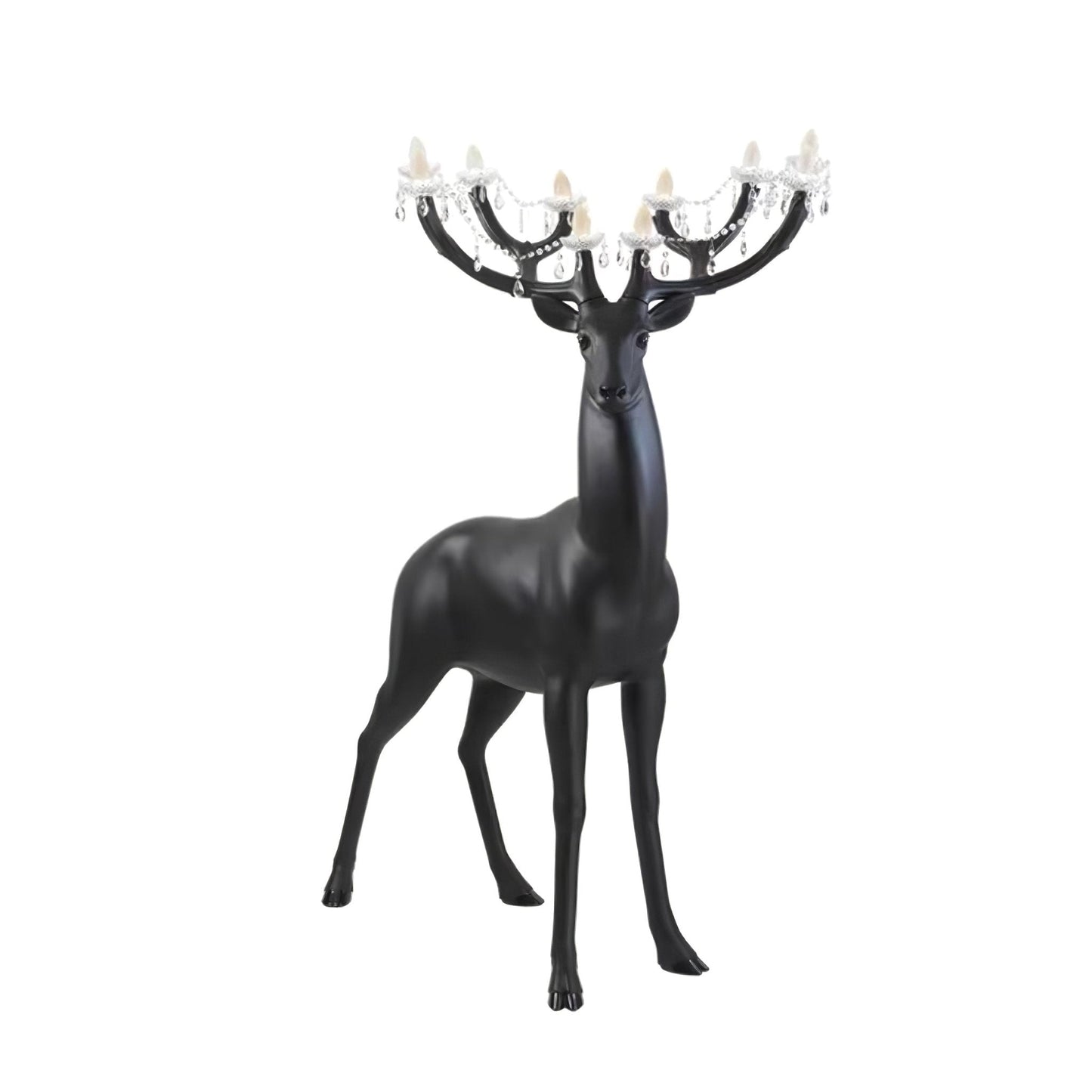 Sherwood Floor Lamp with LED Light and Deer Design