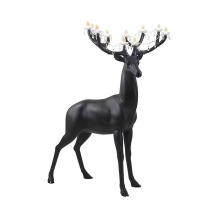 Sherwood Floor Lamp with LED Light and Deer Design