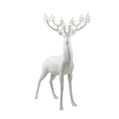 Sherwood Floor Lamp with LED Light and Deer Design