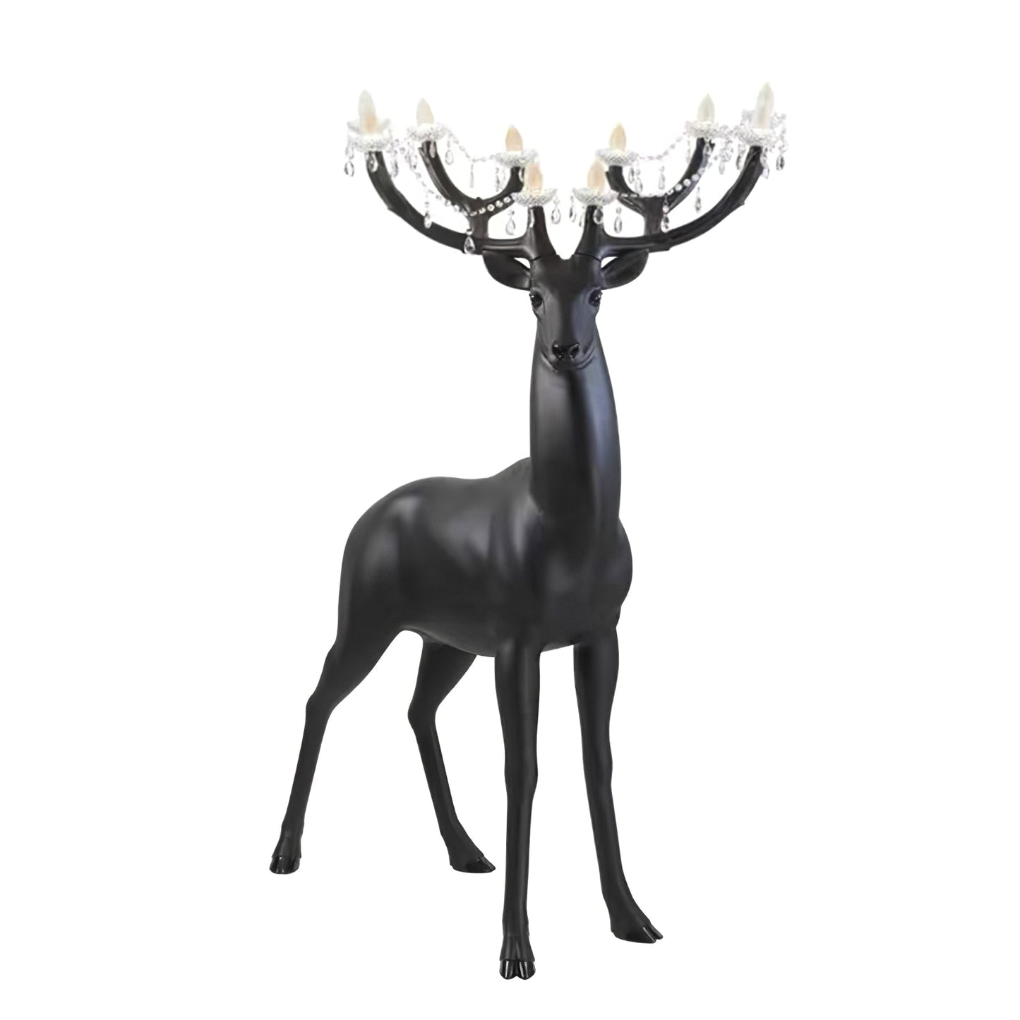 Sherwood Floor Lamp with LED Light and Deer Design