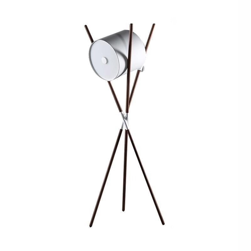 Shift Lamp Floor Lamp - LED Indoor Wood & Metal Design