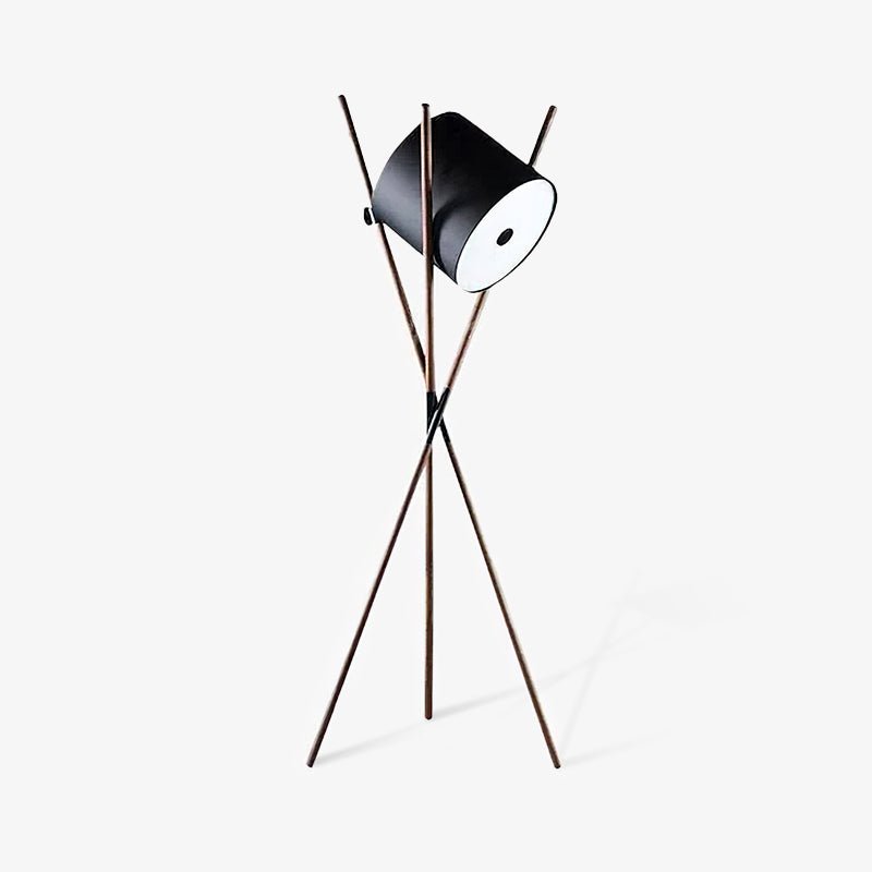 Shift Lamp Floor Lamp - LED Indoor Wood & Metal Design