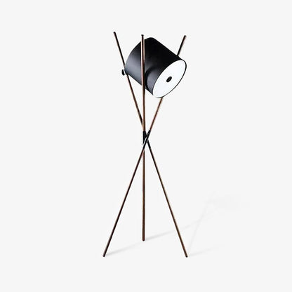 Shift Lamp Floor Lamp - LED Indoor Wood & Metal Design
