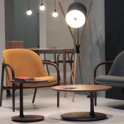 Shift Lamp Floor Lamp - LED Indoor Wood & Metal Design