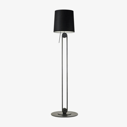 Sibaca Floor Lamp with Adjustable Two-Tone Fabric Shade