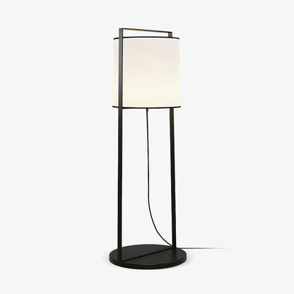 Silhouette Textile Floor Lamp - LED - Modern Metal Design