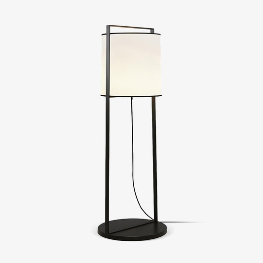 Silhouette Textile Floor Lamp - LED - Modern Metal Design