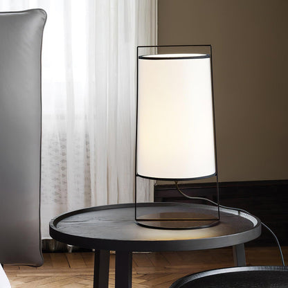 Silhouette Textile Floor Lamp - LED - Modern Metal Design