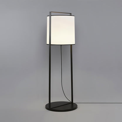 Silhouette Textile Floor Lamp - LED - Modern Metal Design