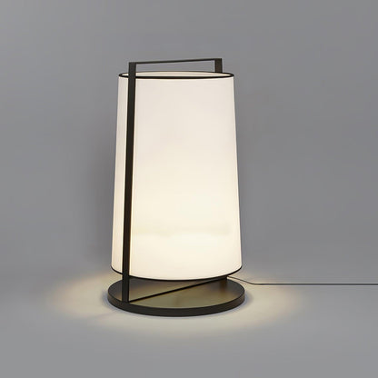 Silhouette Textile Floor Lamp - LED - Modern Metal Design