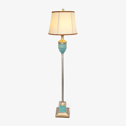 Smafan Floor Lamp – Art Deco LED Indoor Lighting, Resin Base