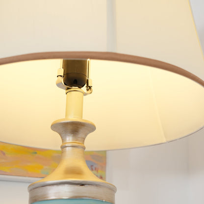 Smafan Floor Lamp – Art Deco LED Indoor Lighting, Resin Base