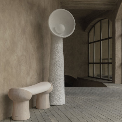 Soniah Floor Lamp LED White Indoor Lighting 60cm